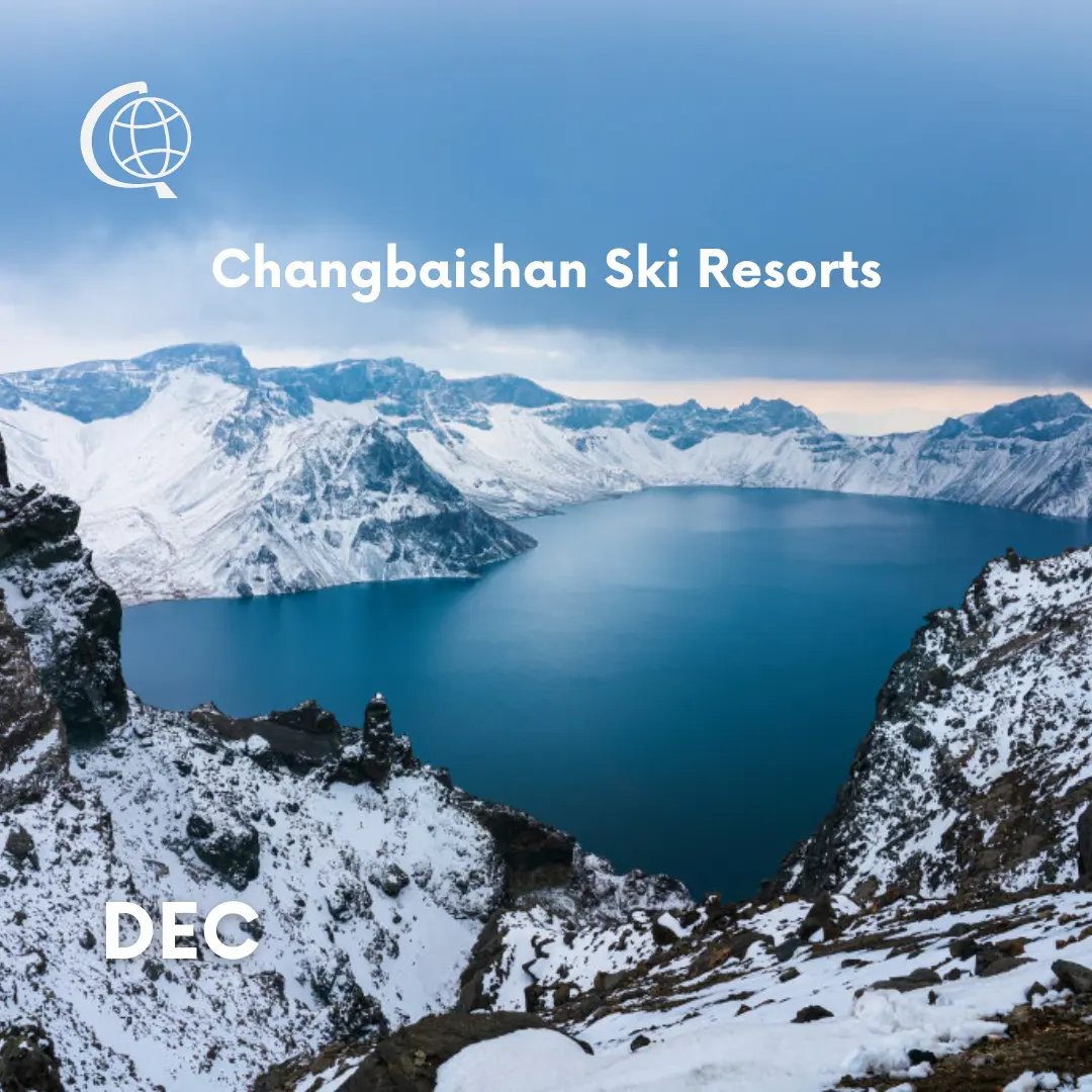 December: Changbaishan Ski Resorts