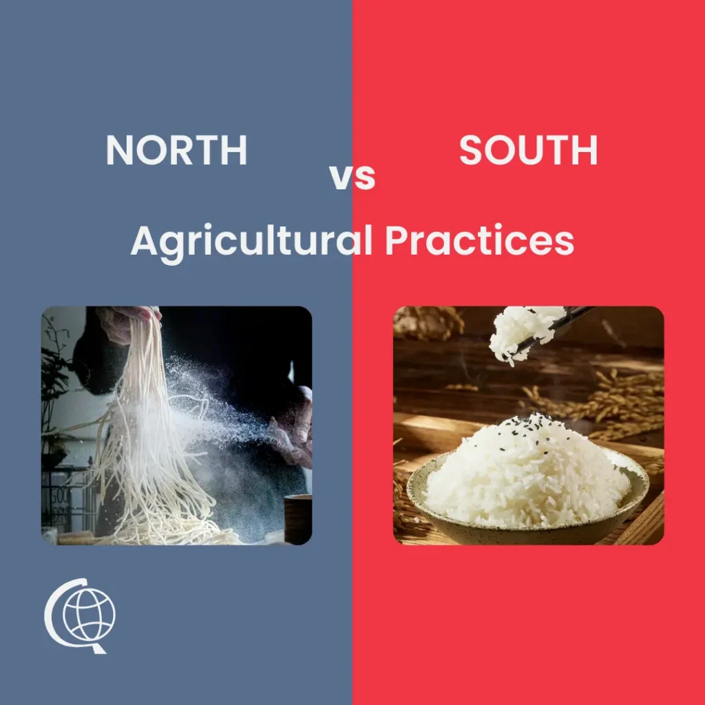 Agricultural Practices: Wheat vs. Rice